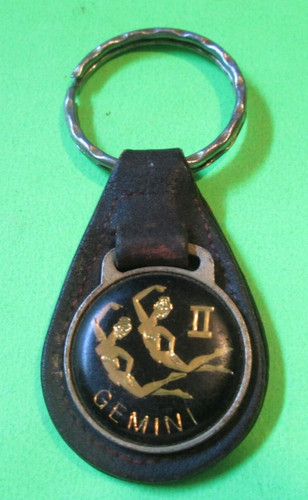 Vintage keychain gemini - gemini, key