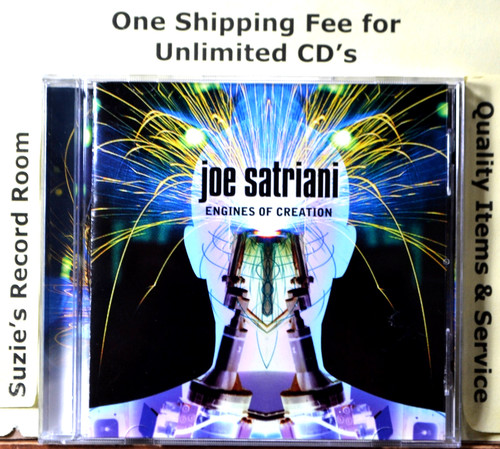 Joe satriani engines of - cd,