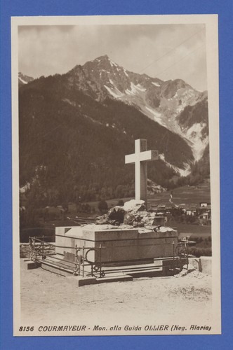 Cartolina nuova courmayeur - courmayeur,