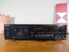 Sony TC-RX79ES Cassette Deck High End Dolby B,C revisionato e testato