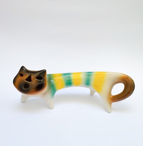 Gatto ceramica roberto - ♥,