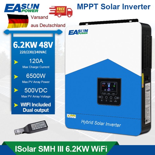 Inverter solar off grid 6200w - inverter,