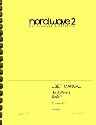 Nord wave sintetizzatore - nord,