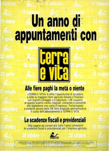 Anno appuntamenti con - ,