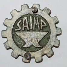 Vintage placca societa - placca, societa'