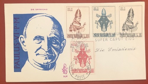 Vaticano fdc 1963 - vaticano,
