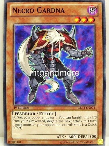 1x necro gardna - yu-gi-oh,