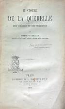 HISTOIRE DE LA QUERELLE DES