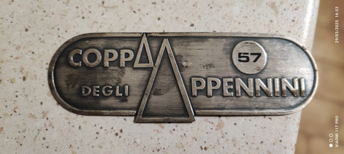 Placca auto epoca - epoca, coppa