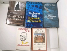 Lotto 5 Libri Umberto Eco