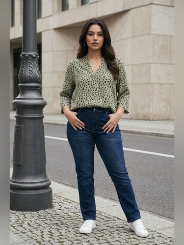 Blusa lush stampa - blusa,