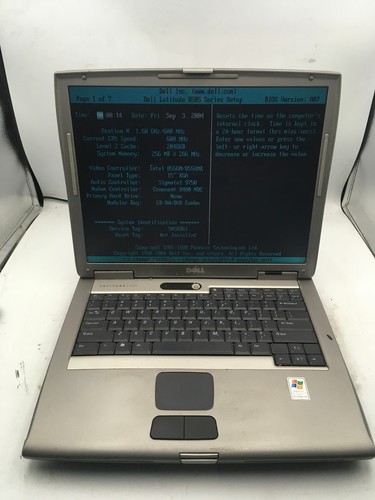 Dell latitude d505 boots - dell,