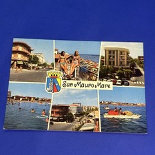 SAN MAURO MARE  VIAGGIATA  DONNE IN COSTUME CARTOLINA SOUVENIR