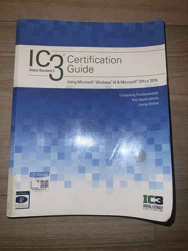 Ic3 certification guide using - ic3,