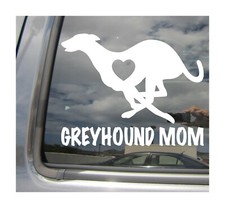 Greyhound Mom Love Heart -