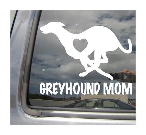 Greyhound mom love heart - greyhound,