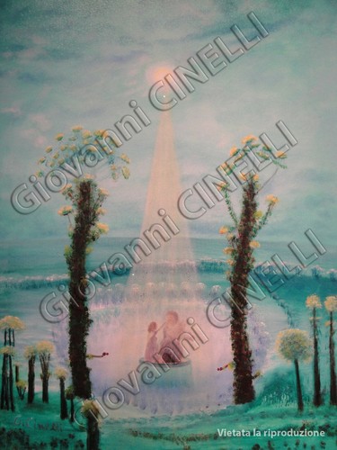 Grande quadro bagno luce - quadro,