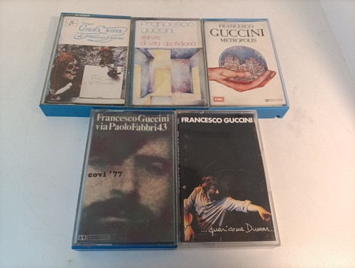Lotto francesco guccini - lotto, 5x