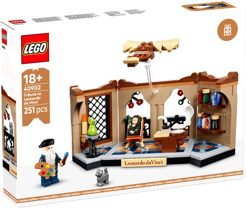 Lego 40902 tributo leonardo - 40902,