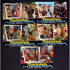 fotobuste TARZAN E LA FONTANA