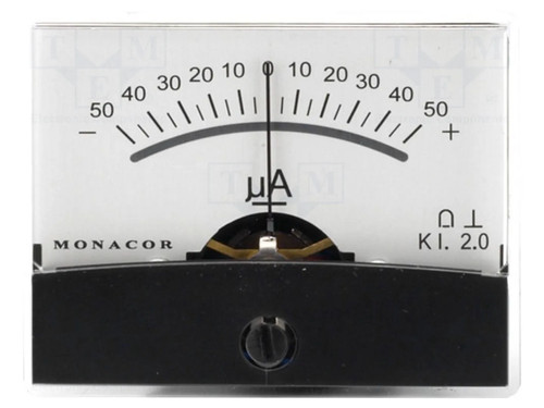 Monacor 50ua - monacor, pm-2/+-50ua