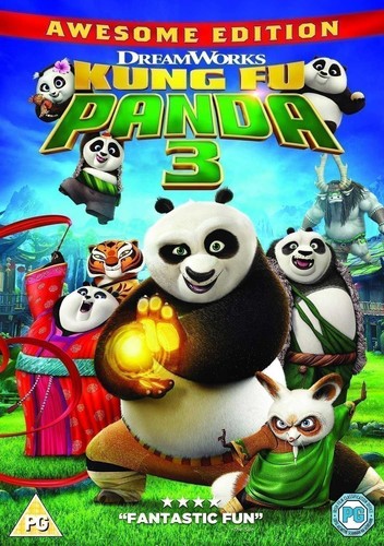 Dvd kung panda 3 - fu,