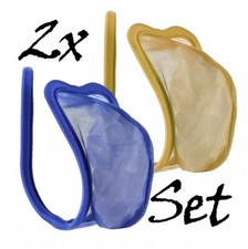 Set 2 perizoma a C beige tanga