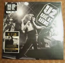 U2 "LIVE AT LEEDS" 2 LP CRYSTAL VINYL ELLEN ROAD STADIUM JULY 1 1987 n.158/250