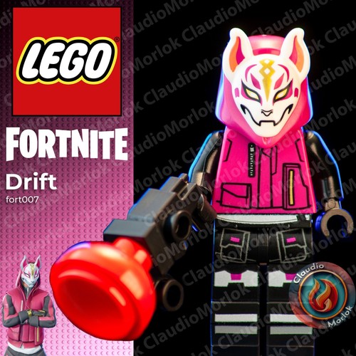 Lego drift minifigure - lego,