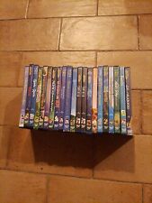 Disney Collezione Dvd Bollino Tondo Prima Edizione 21 Pezzi Z3 Z8 Libretti Buena