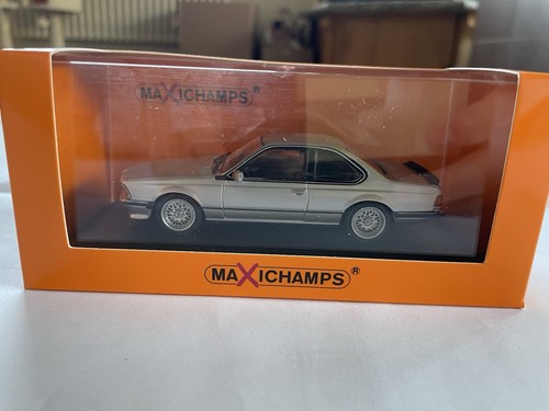 Bmw 635 csi silver 1982 - 1/43,