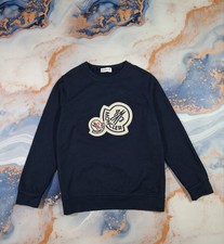 Felpa Moncler bambino blu