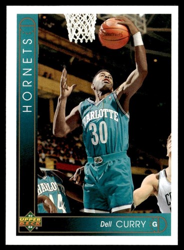 1993 upper deck - dell, curry