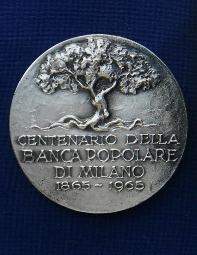 1965 medaglia argentata - medaglia,