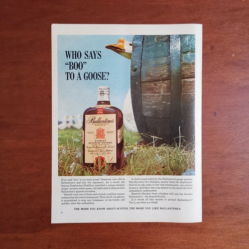 1964 ballantines whisky - 1964,