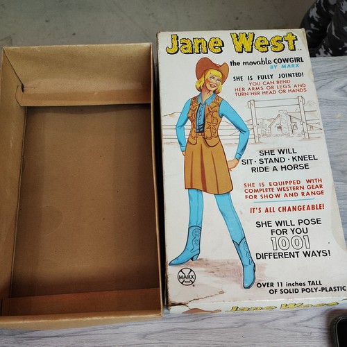 Modellino marx jane west 1965 - modellino,