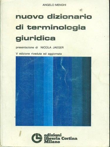 Nuovo dizionario - nuovo, di