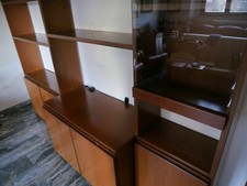 Libreria in noce usata - 250 x 250 x 30