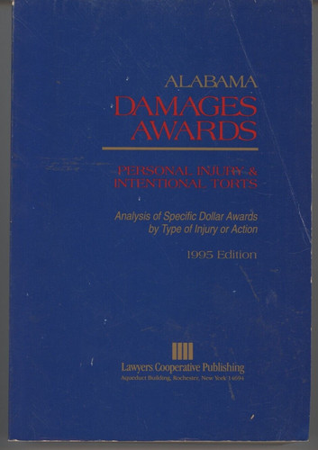 1995 alabama damages awards - alabama,