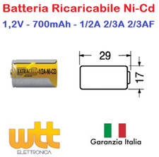 Batteria ricaricabile cd - batteria,