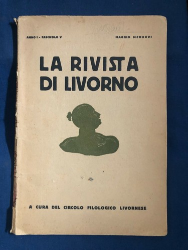 Rivista livorno anno - la, di