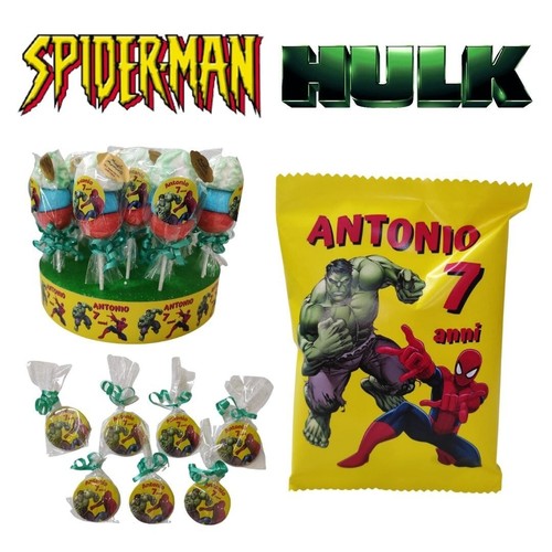 Kit spiderman hulk - spiderman,