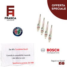 Candelette Bosch Set 4 Pezzi