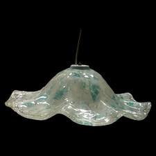 Grande Lampadario in vetro di Murano Lampada paralume a sospensione Vintage