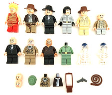 Lotto minifigure e pezzi Lego
