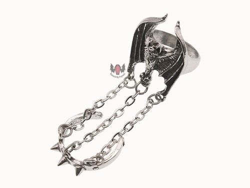 Anello schiavo alchimia gotico - schiavo,
