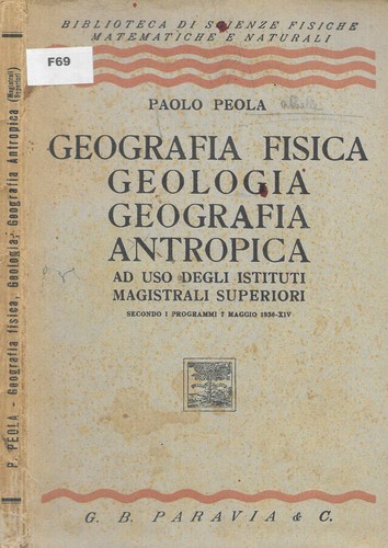 Geografia fisica geologia - geografia,
