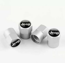 4 Tappi Copri Valvole Pneumati JEEP Compass Renegade Patriot Cherokee Wrangler