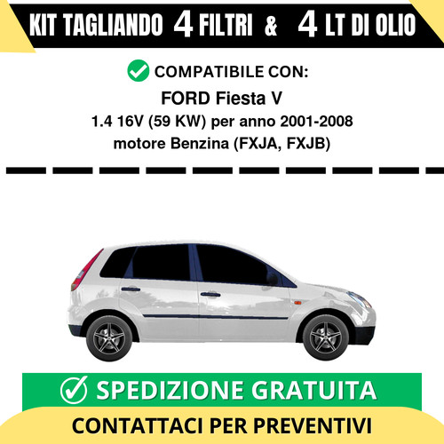 Tagliando per ford fiesta - tagliando,