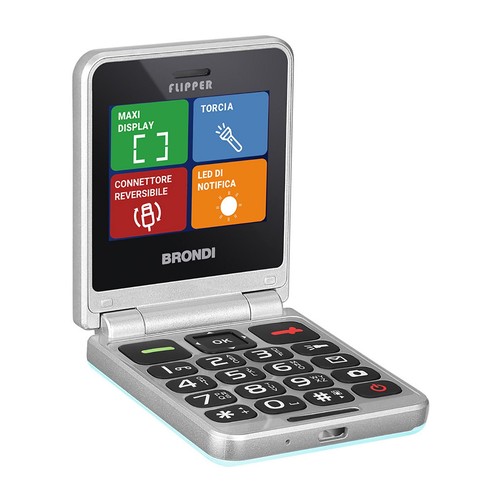 Cellulare brondi flipper dual - cellulare,